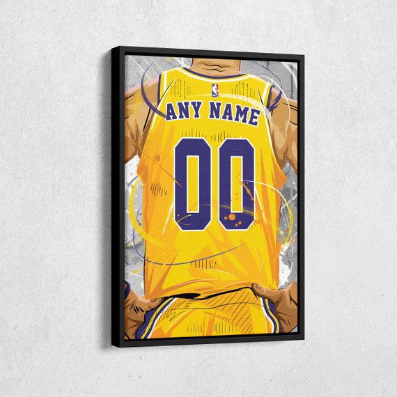 Los Angeles Lakers Jersey Personalized Jersey NBA Custom Name 