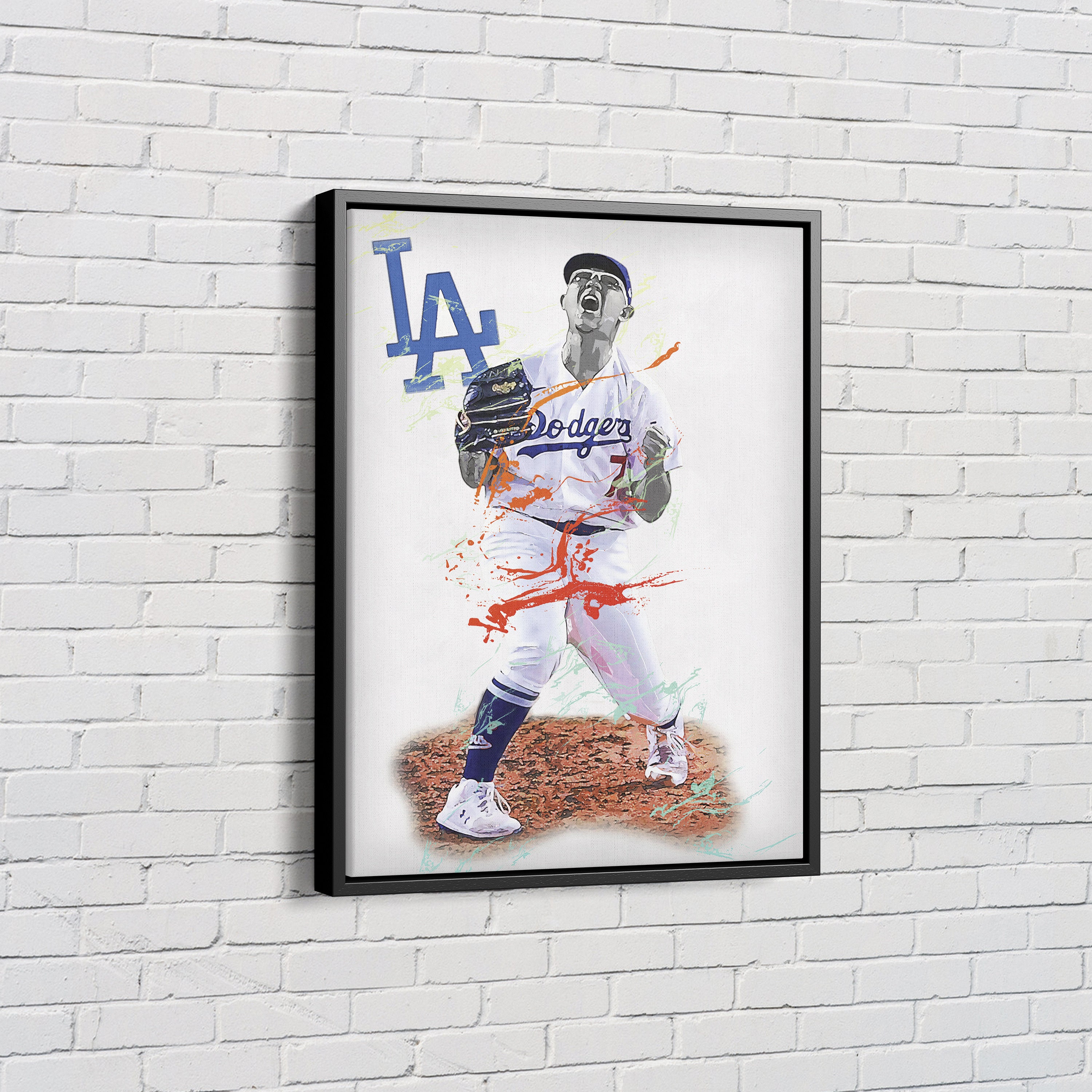 Los Angeles Dodgers #7 Julio Urias Mlb Golden Brandedition White Jersey  Gift For Dodgers Fans - Dingeas