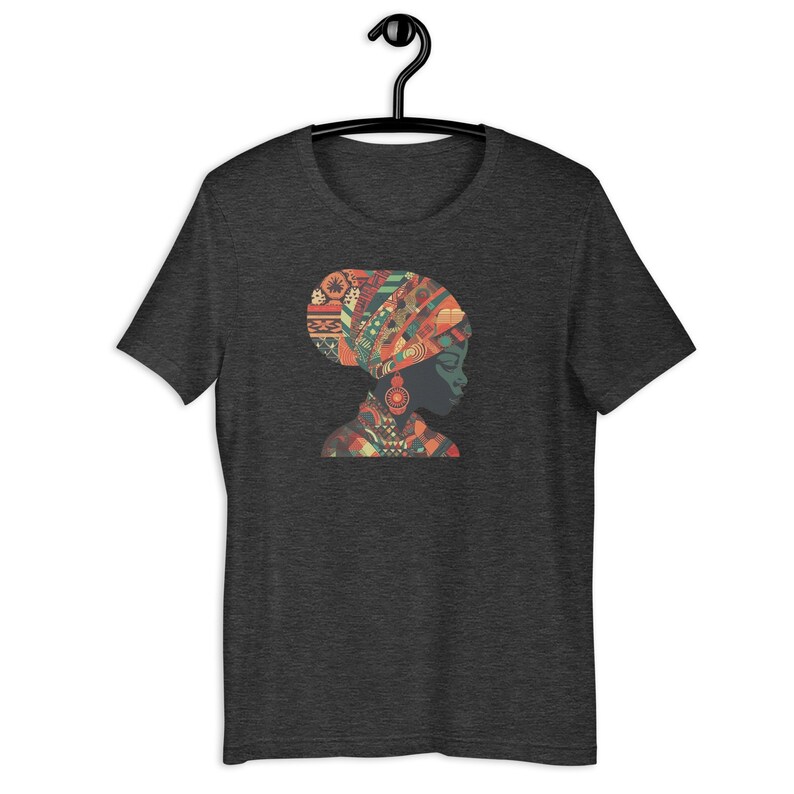Beautiful African Woman, African Pattern, T-shirt - Etsy
