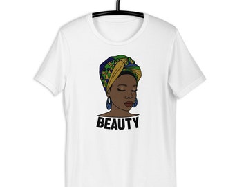 Afro t shirt, African Pride, Afro Woman, Black Girl Magic T-Shirt