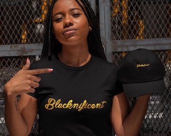 Melanin shirt, Blacknificent, Black Girl Magic,  T-Shirt