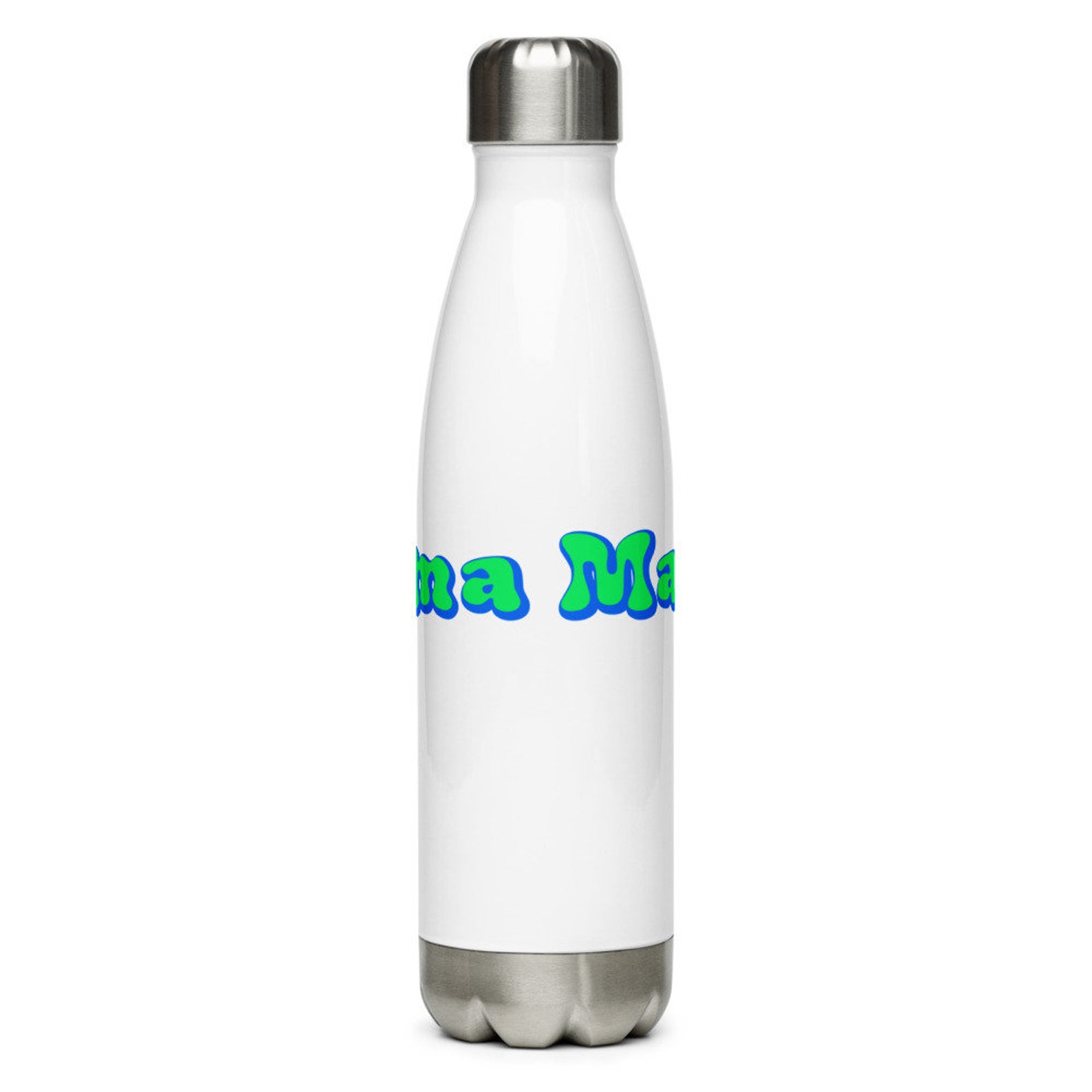 Mama Water Bottle Mothers gift Motivational Stainless Steel Etsy