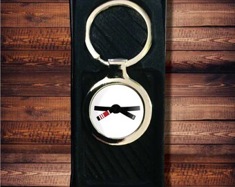Gift for a BJJ Dad and BJJ Mom Jiu Jitsu Belt Keychain Like Real Gi Belt Gift for a BJJ Dad and BJJ Mom Jiu Jitsu Belt Keychain Like Real Gi Belt