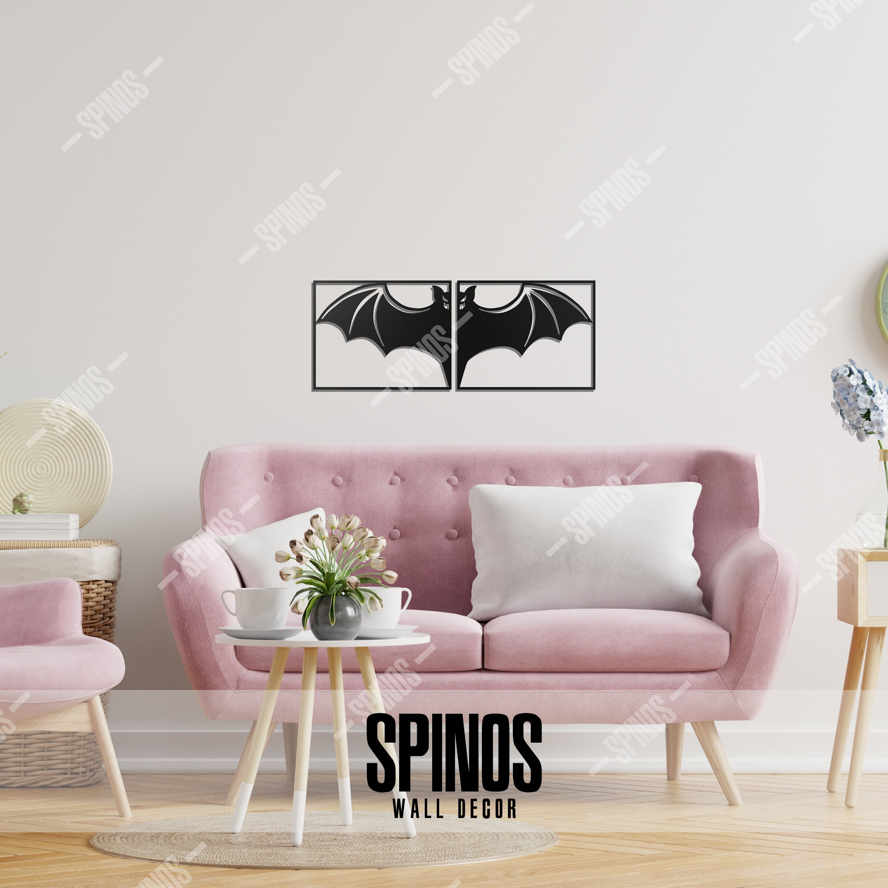 Bat Wood Wall Decor Bat Wings Wall Art Gothic Wall Sign Etsy UK
