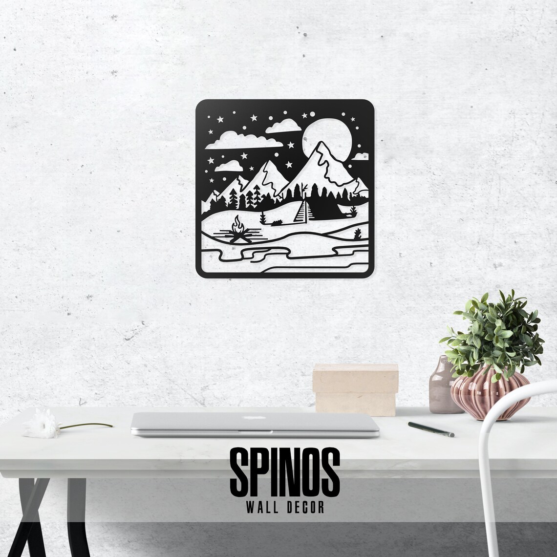 Camping Wood Wall Art Nature Wall Decor Camp Wall Sign | Etsy