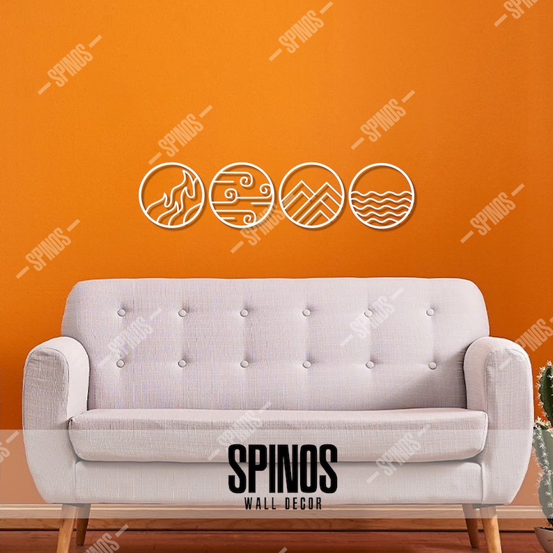 With unique figures depicting each element, this set adds both artistic and meaningful touches to your home.