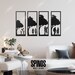 New Wood Signs Love You More Wooden Home Hotel Wall