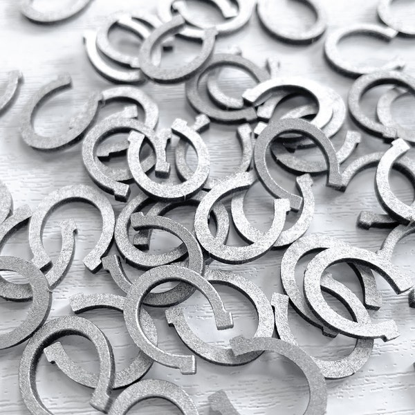 Horseshoe Embellishments/Wedding Table Party Decorations Craft Supplies Gift Card Making