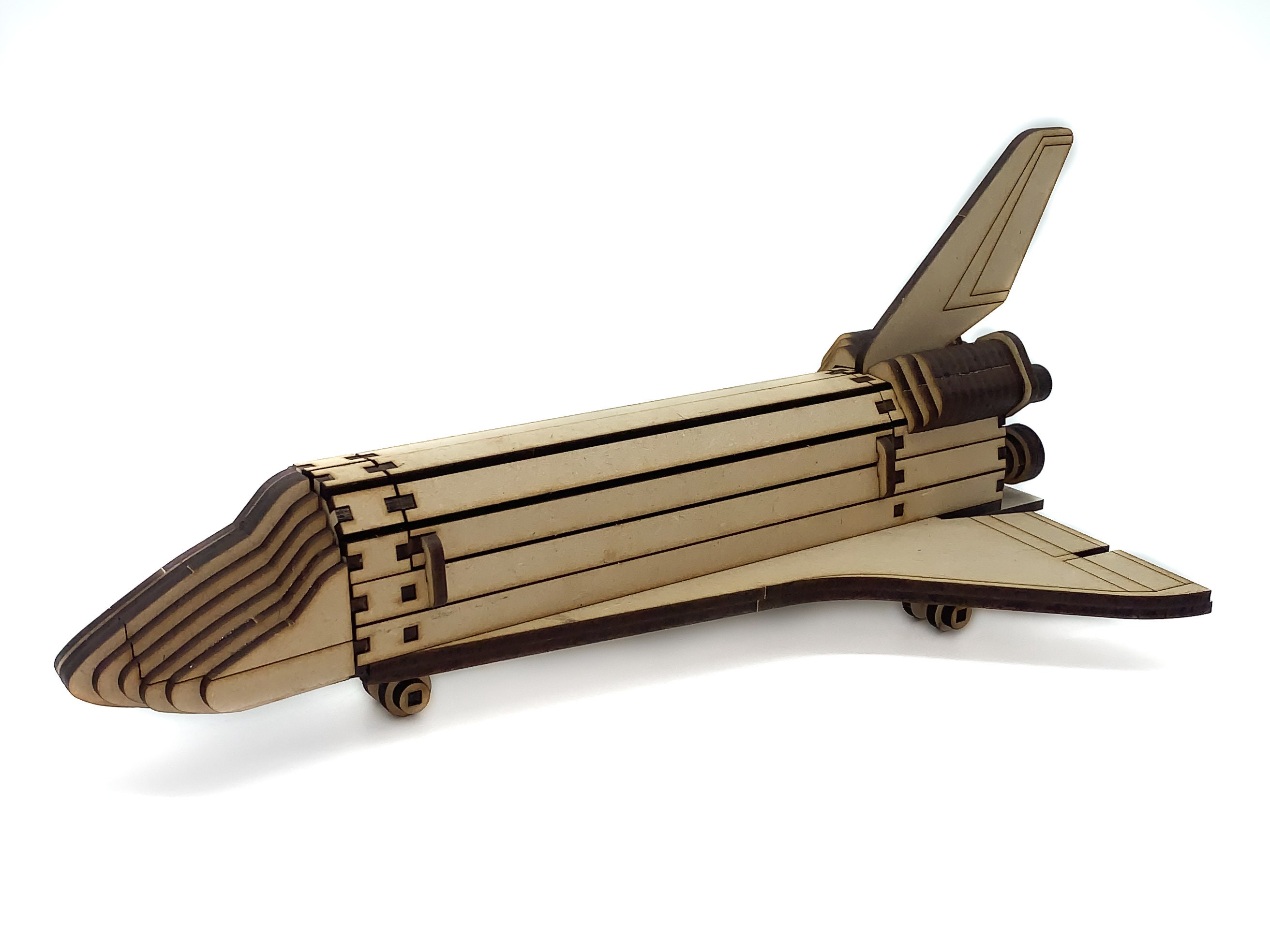 Space Shuttle 3D Modell DIY Kit Geschenk Etsy.de