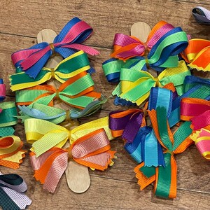 Bold Bows - Bright Colors - Dog Bows