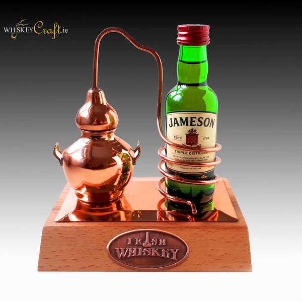 Miniature Copper Still Bottle Holder