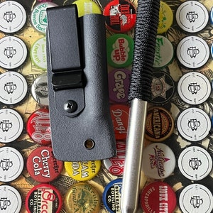 Stainless Steel Pick with Kydex Sheath
