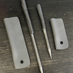 G10 Spike Set with Kydex Sheaths, NPE, G10 Marlin Spike Set