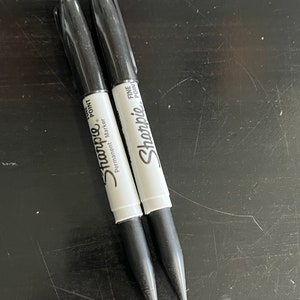 3/8” black g10  pick marker