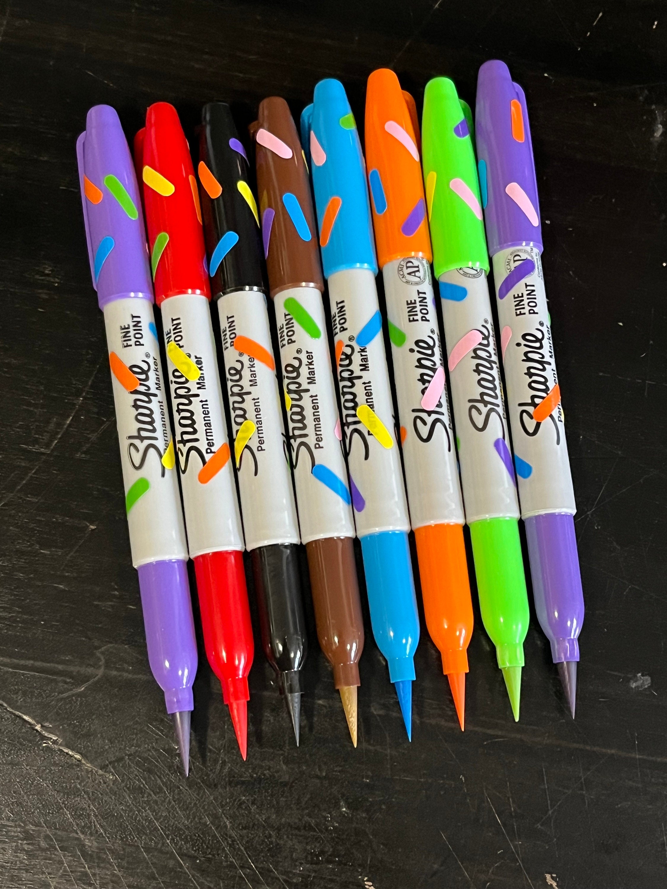 1 Each Sharpie Permanent Markers, Metalic Fine Point / Painting