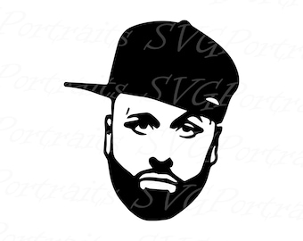 Nicky Jam SVG DXF png pdf jpg eps vector files | Nicky Jam  svg | latin svg silhouette | cricut | clipart | cameo, cut, svg