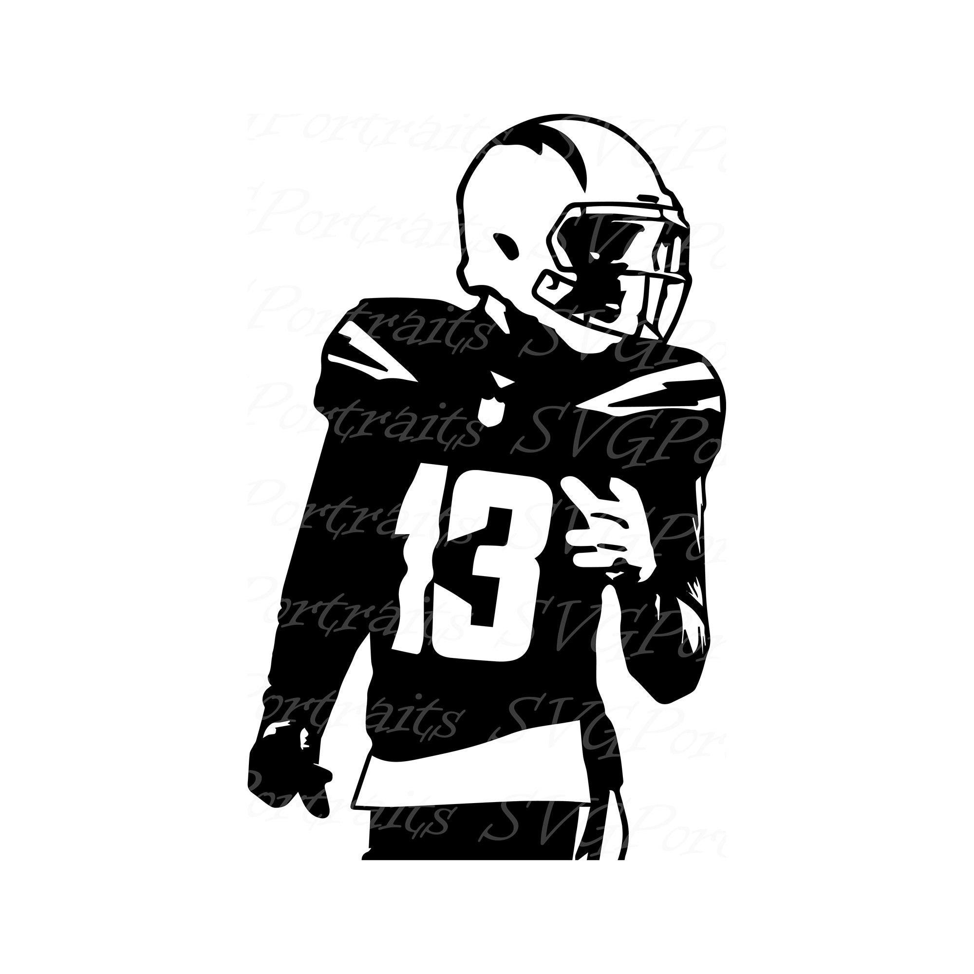 Keenan Allen SVG DXF png pdf jpg eps vector files Keenan | Etsy