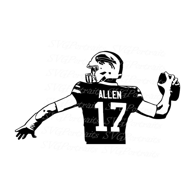 Josh Allen SVG DXF Png Pdf Jpg Eps Vector Files Josh Allen Etsy Josh Allen SVG DXF Png Pdf Jpg Eps Vector Files Josh Allen Etsy