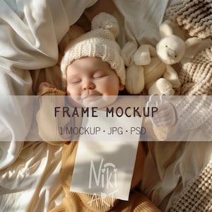 Mockup babymijlpaalkaarten, kinderdagverblijfmodel, kaartmodel, neutraal genderbabykaartenmodel, boho-kinderdagverblijfkaart, babymodel, mock-up met kinderen