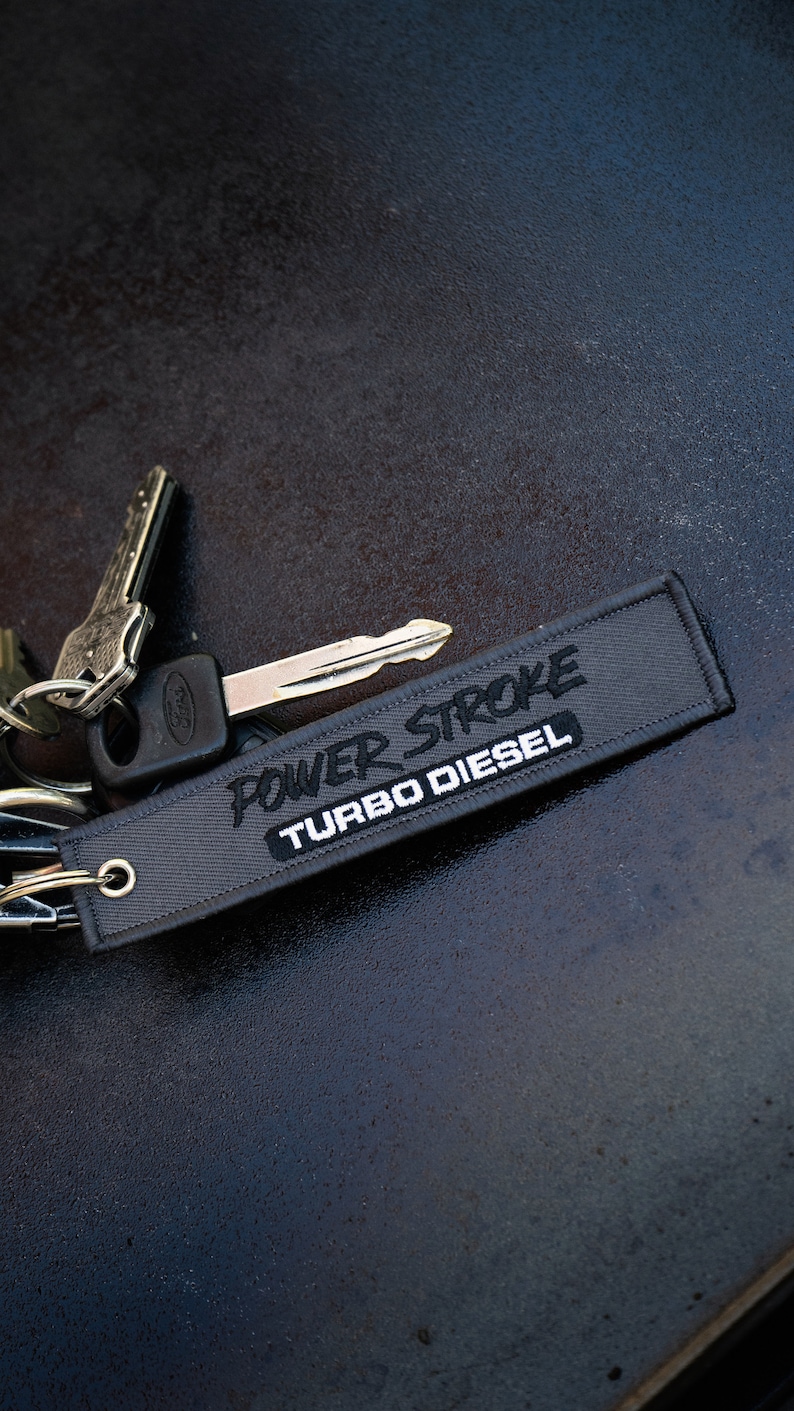 Power Stroke Keychain - Etsy