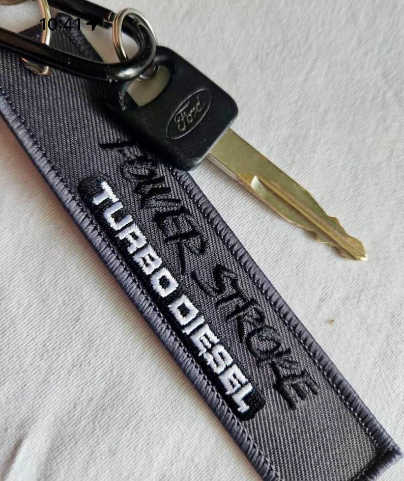 Power Stroke Keychain - Etsy