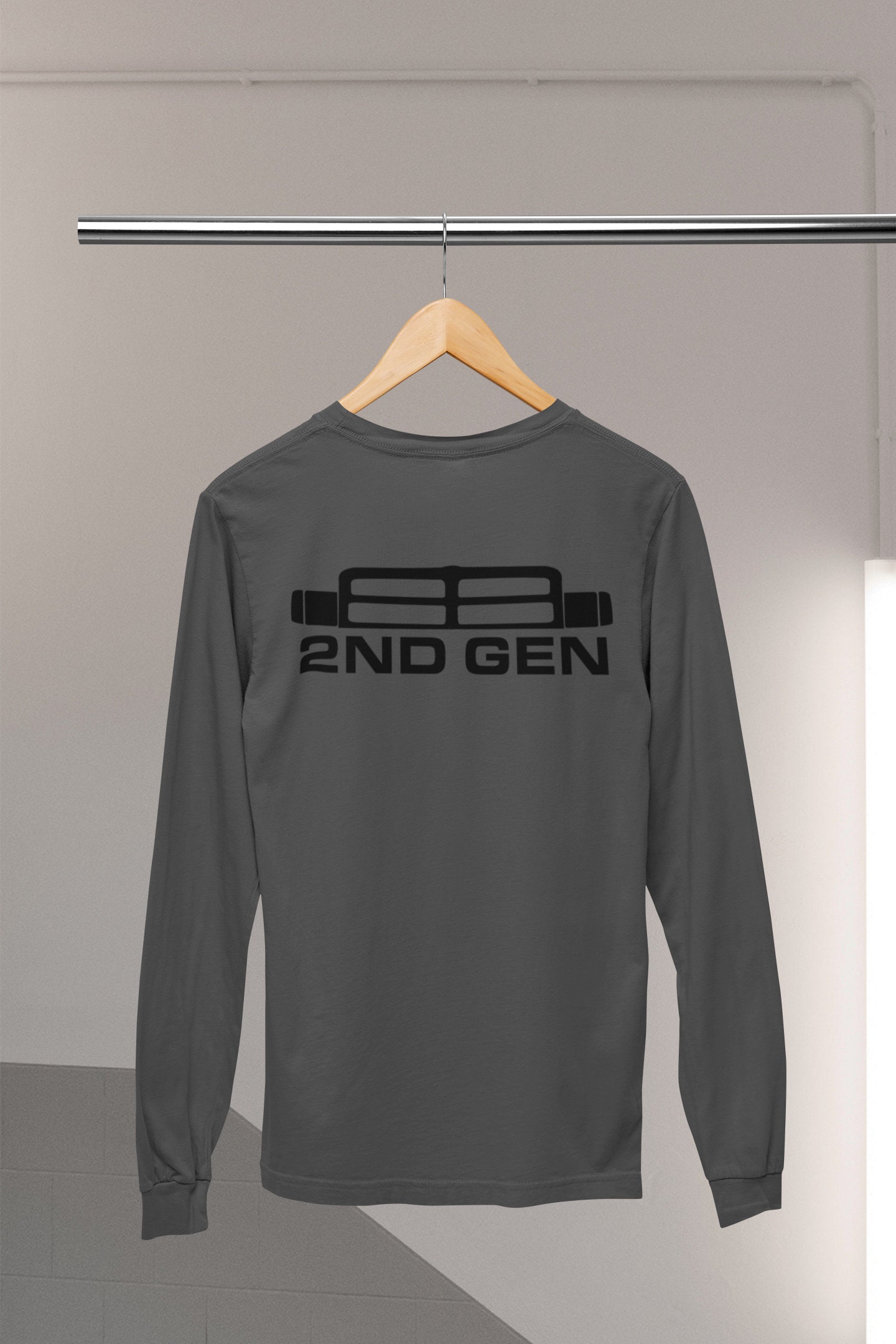 2nd Gen Diesel Charcoal Long Sleeve Shirt - Etsy