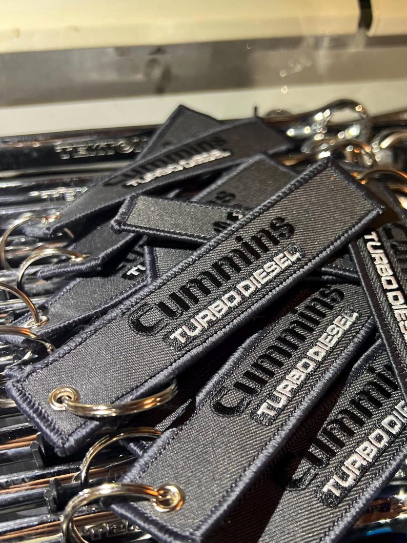 C Logo Diesel Truck Keychain - Etsy