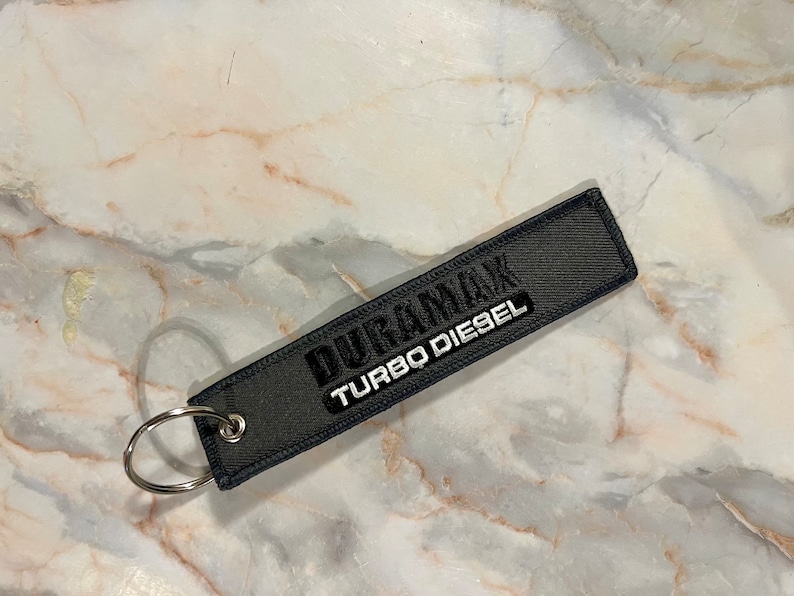 Duramax Diesel Keychain Tag - Etsy
