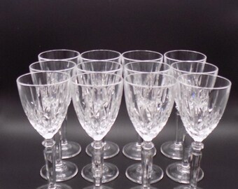 Vintage "Orchestra" Set of 12 Cordial / Port/ Appetizer Glasses by Oneida