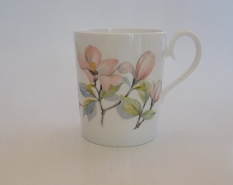 Vintage Peach & Gray Azalea Flowers Royal Albert Bone China Teacup