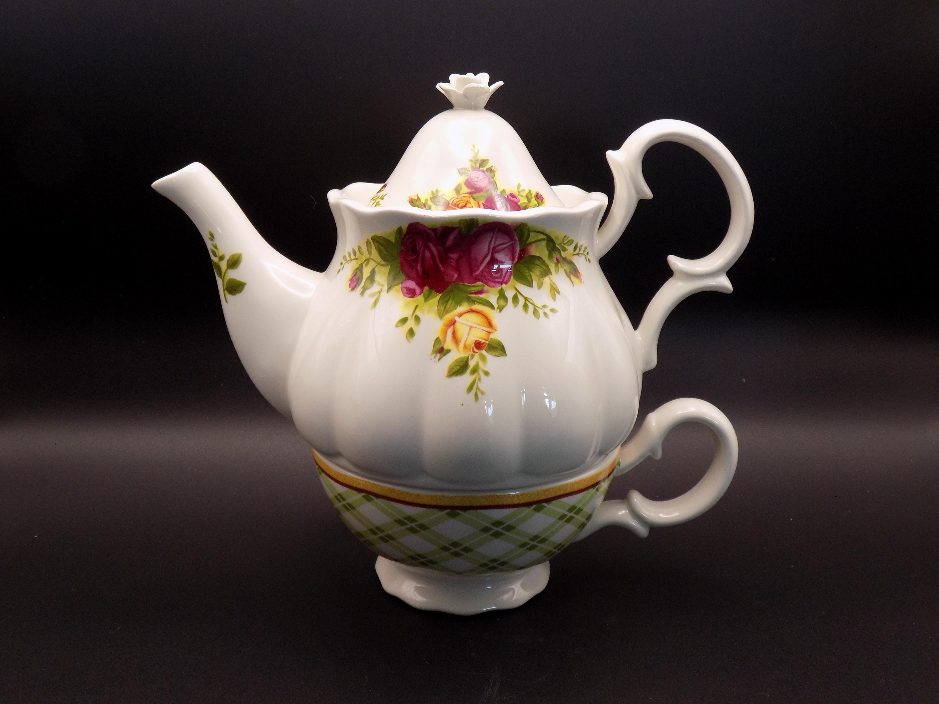 ロイヤルアルバート、ティーポット 即決【おたからや美術画廊