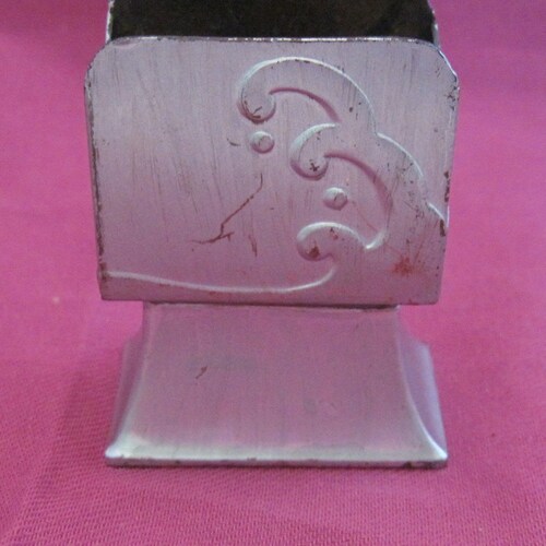 Vintage Table/Dresser Smoking Set With Tray With Sailing Ship Motif- shops Covered Cigarette Box, Match/Lighter Box, Ashtray, and Tray
