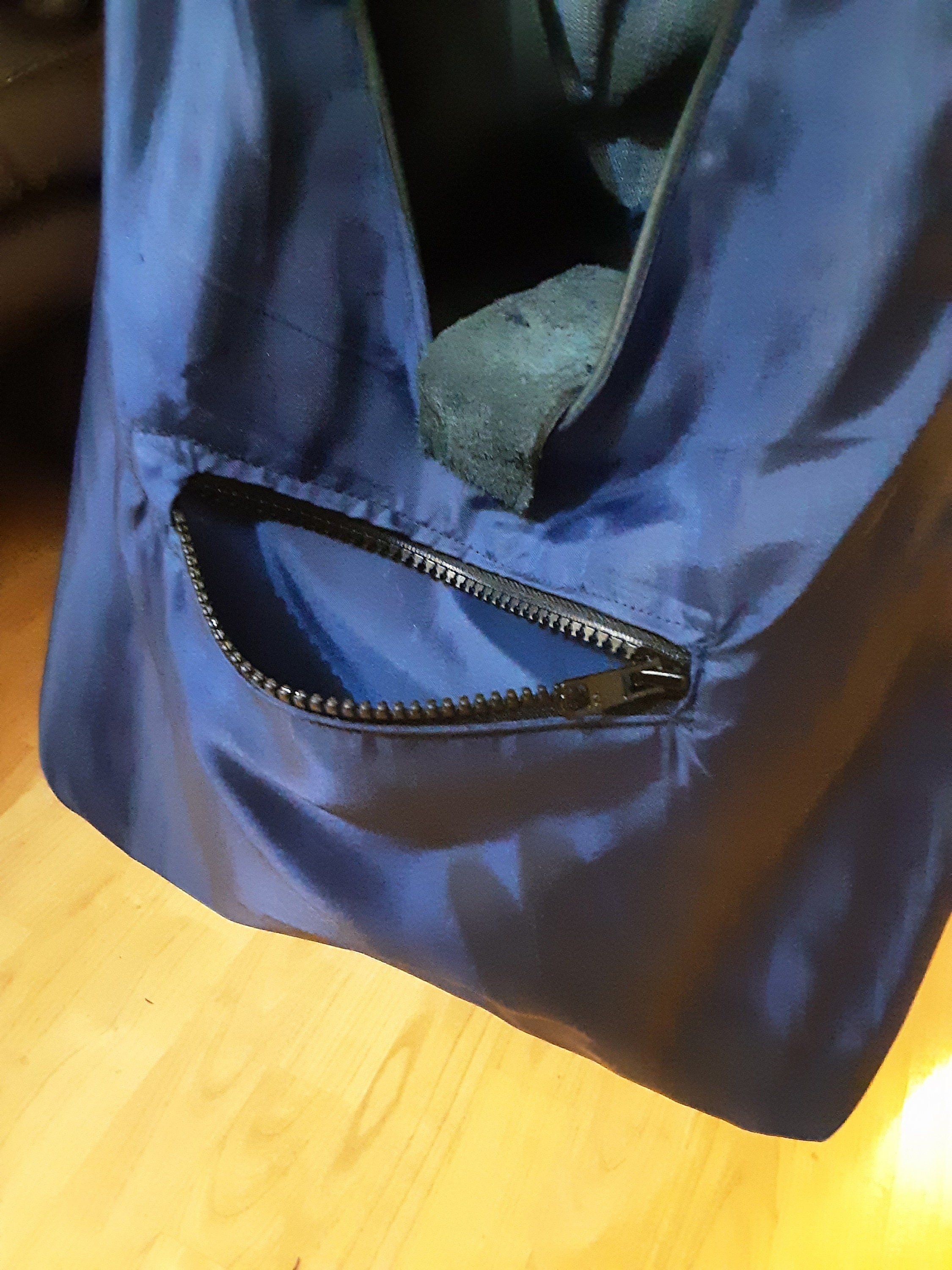 Genuine Leather Suede Navy Shoulder Bag Etsy UK