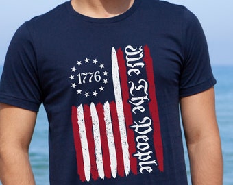 We The People Shirt, American History, Fourth of July, Independence Day Shirt, Constitution shirt, 1776 shirt,Patriotic Flag shirt patriotic