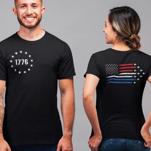 Red White Blue Air Force Flyover Men&#39;s T-shirt, Air Force Shirt, 4th of July shirt, Dad Shirt, Shirt for DAD,July 4th Independence Day shirt