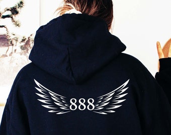 HOODHOOD ♥ 888 Angel Number Overfit T-shirt /追跡付 888 Angel Number Overfit Half Sleeve T-shirt - HOODHOOD | 60