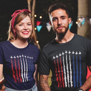 USA Flag Men T Shirt Patriotic American Tee Red White Blue 4th July USA Flag Shirt 4th of July Shirt Air Force Men&#39;s T-shirt Air Force Shirt