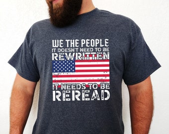 US Constitution Shirt – Patriotic American Freedom Tee for Constitution Day & July 4