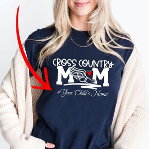 Cross Country Mom T-shirt, Cross Country Mom Shirt, XC Mom Shirt, High School Cross Country shirt, Cross Country Mom, Personalized Shirt
