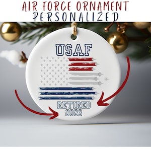 Air Force Veteran,Air Force,Air Force gift,DD214 gift,Air Force ornament,Air Force retirement gift,VETERAN Gift,Personalized Ornament custom