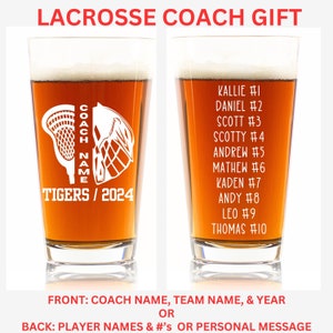 Lacrosse Player gift for End Of Season gift for Lacrosse Player Personalized Gift for Lacrosse Player End Of Season gift for Lacrosse Team