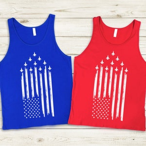 This is a picture of a 4th of July tank top, 4th of July shirt men, mens 4th of July tank top.