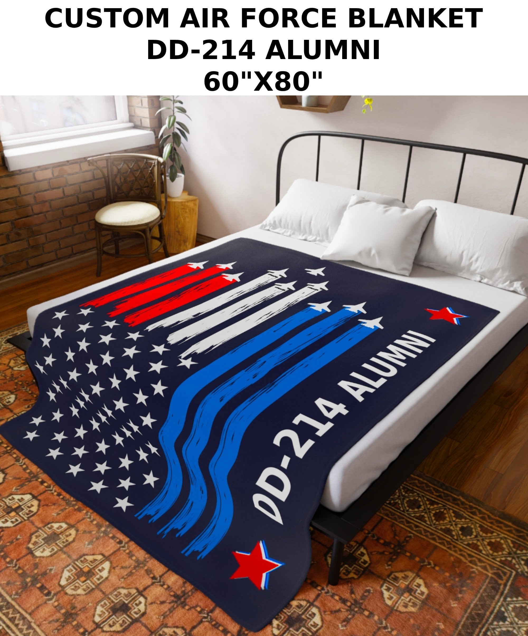 DD 214 Alumni Dd 214 Alumni Retired Air Force DD 214 Blanket Dd 214 Dd 214 Blanket dd 214 air Force Blanket bmt Graduation usaf Blanket Etsy