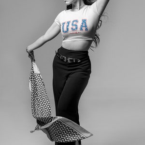 fourth of july crop tops