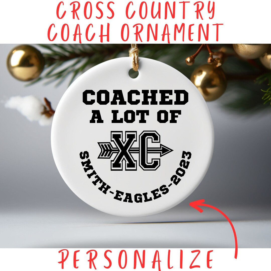 CROSS COUNTRY COACH Ornament, Coaching Ornament,coach Ornament ...