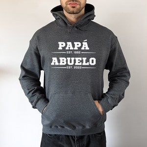 T-shirt Number One Abuelo Avec Drapeau Mexicain - Homme, Coton, Fait Main Aux États-Unis