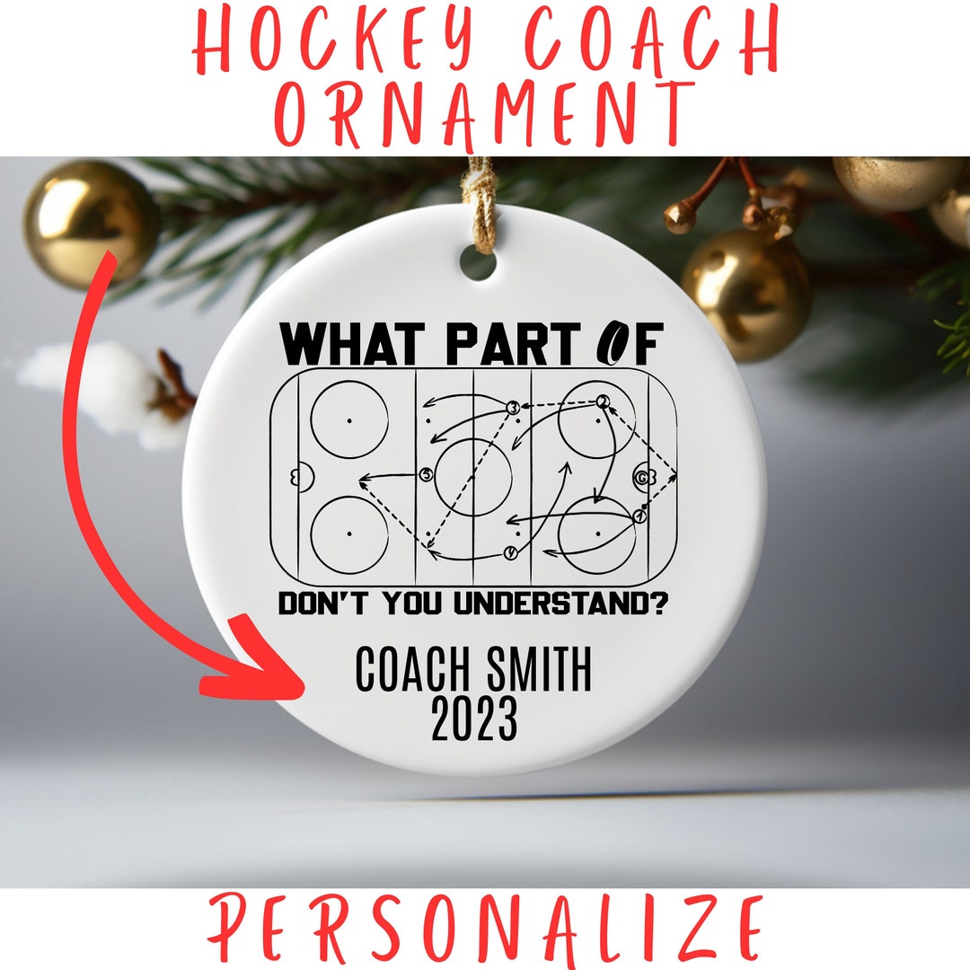 Hockey Ornament,gift for Hockey Coach Gift,hockey, Hockey Gifts,hockey