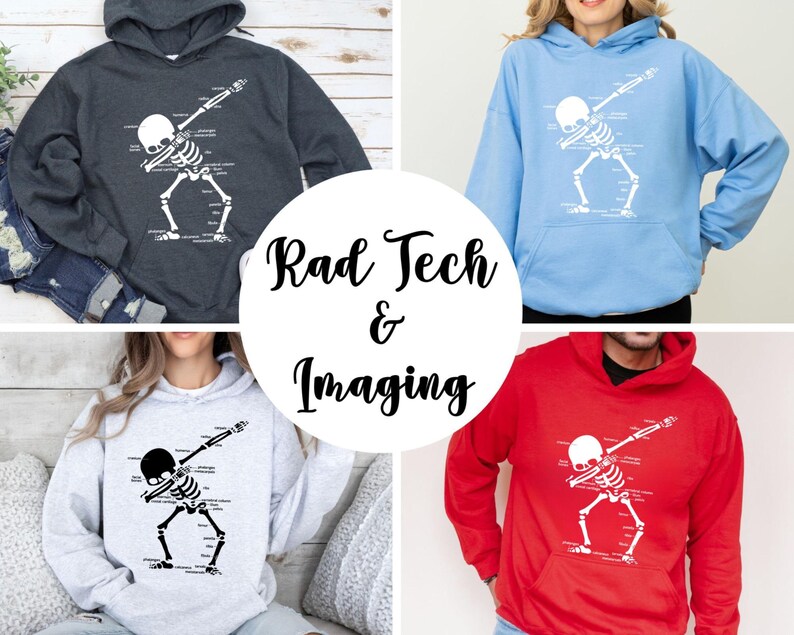 Anatomy skull t-shirt with labeled bones and ligaments. Gift for medical or nursing students with labeled bones art. Detailed human skeleton skull hoodie design