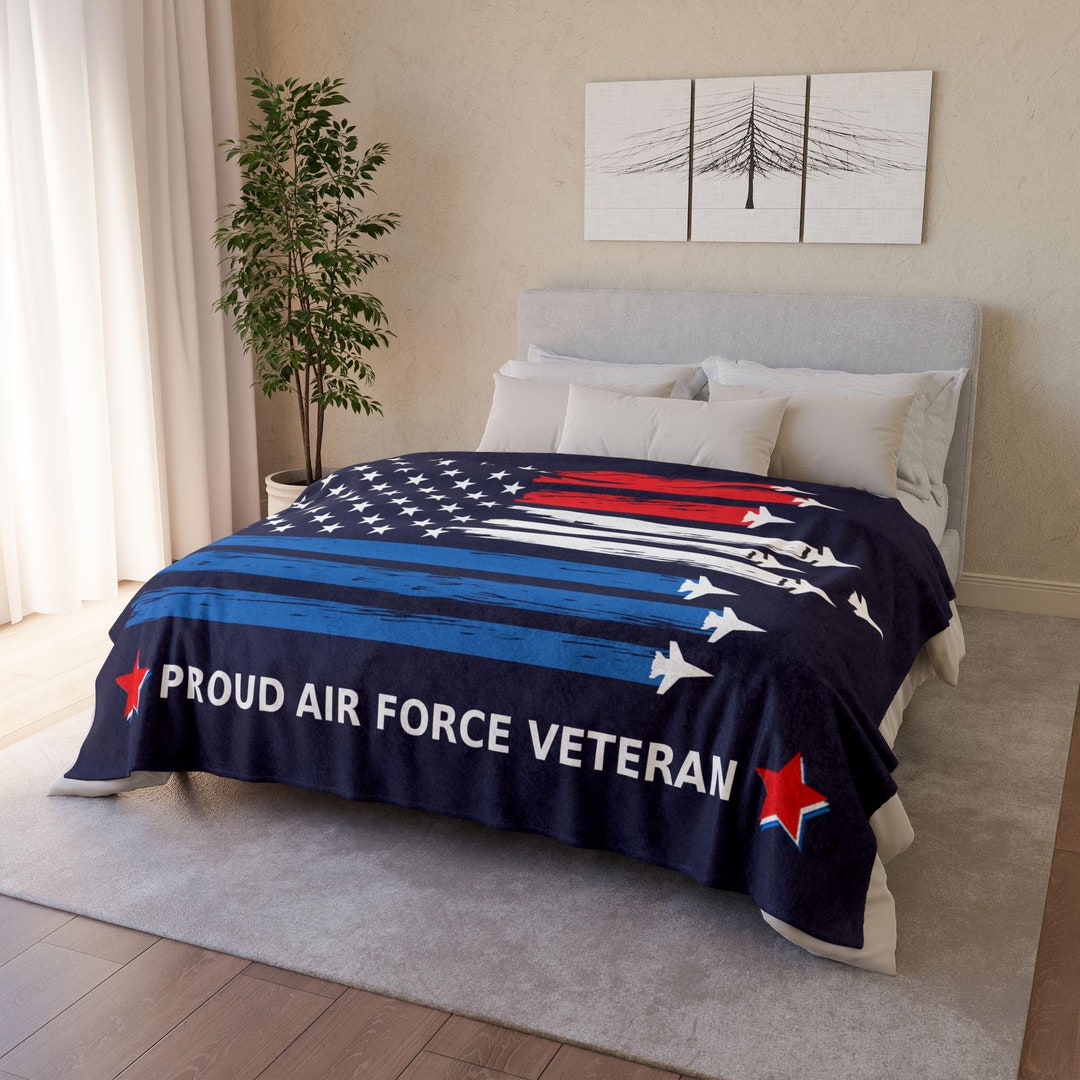Veteran Blanket, Blanket for Veteran Gift for Veteran Gift for Vet Gift