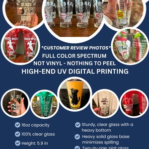 Soccer Coach Personalized Pint Glass – Custom Roster Gift for End of Season image 5